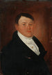 Portrait of a Man - Marcin Jabłoński — framed artwork on a wall
