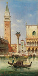 Vue de la colonne de Saint-Marc et du Campanile - Marco Grubacs — artwork view