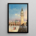 Venice painting, view of Saint Mark's Basilica - Marco Grubacs — framed artwork on a wall