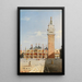 Venice, view of St. Mark's Square - Marco Grubacs — framed artwork on a wall