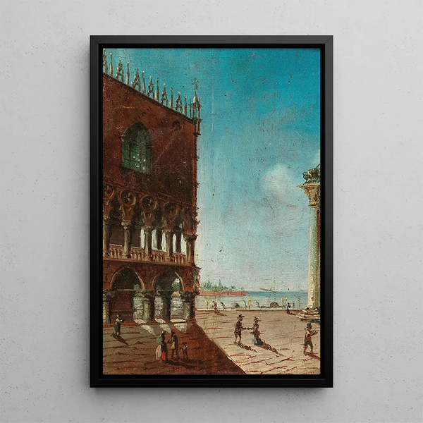 Pont des Soupirs - Marco Grubas — framed artwork on a wall