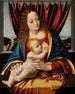 Virgin and Child Painting - Marco d'Oggiono — artwork view
