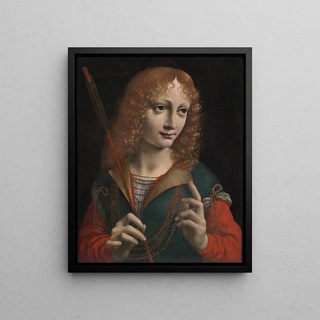 Marco d Oggiono - Portrait of a Youth as Saint Sebastian.webp