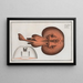 Raja Torpedo, the electric fish - Marcus Elieser Bloch — framed artwork on a wall
