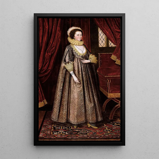 Marcus Gheeraerts the Elder - Magdalen Poultney later Lady Aston.webp