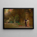 Wedding by Love - Marcus Stone — framed artwork on a wall