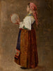 The girl with the tambourine - Margaret A. Rudisill — artwork view