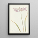 Indian Hyacinth Painting - Margaret Armstrong — framed artwork on a wall