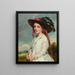 Mademoiselle Jane Blythe - Margaret Sarah Carpenter — framed artwork on a wall