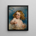 Portrait of a Young Girl - Margaret Sarah Carpenter — framed artwork on a wall