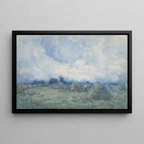 Landscape - Margaret Stoddart — framed artwork on a wall