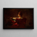 La Joueuse de guitare - Marguerite Godin — framed artwork on a wall