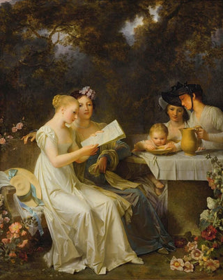 Marguerite Grard - The Reading Of The Gazette.webp