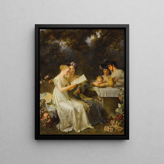 Marguerite Grard - The Reading Of The Gazette.webp