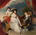 Maria Mathilda Bingham with two of her children - Sir Thomas Lawrence — displayed in an interior