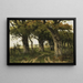 Allée de chênes à la fin de l'été - Maria Bilders-van Bosse — framed artwork on a wall