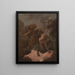 The Judgment of Coré Dathan and Abiram - Maria Cosway — framed artwork on a wall