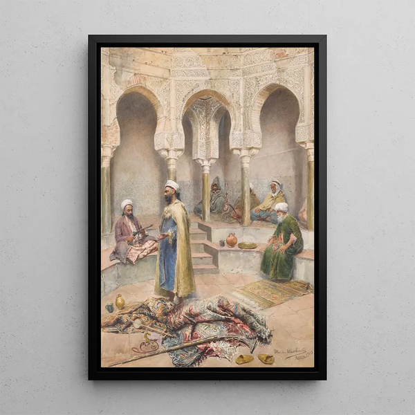 Conclure l'affaire - Maria Martinetti — framed artwork on a wall