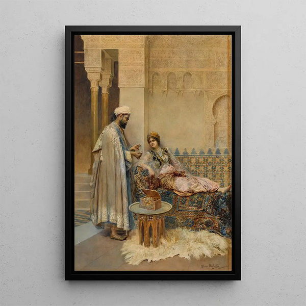 The Gift - Maria Martinetti — framed artwork on a wall