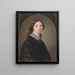 Charlotte Lotten Lindblad 1829–1912 pianist - Maria Röhl — framed artwork on a wall