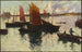 Sailboats and Other Boats on the River - Maria Szymanowska — artwork view