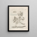 The Miraculous Transformation of Caterpillars and the Strange Food of Flowers Pl065 - Maria Sibylla Merian — framed artwork on a wall