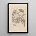 Dissertatio de generatione et metamorphoses des insectes surinamens Pl35 - Maria Sibylla Merian — framed artwork on a wall