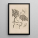 Dissertatio de generatione et metamorphoses des insectes surinamens Pl51 - Maria Sibylla Merian — framed artwork on a wall