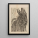 Dissertatio de generatione et metamorphoses des insectes surinamens Pl70 - Maria Sibylla Merian — framed artwork on a wall