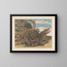Dissertation sur la génération et les transformations des insectes du Surinam Pl21 - Maria Sibylla Merian — framed artwork on a wall