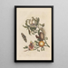 Dissertation sur la génération et les transformations des insectes de Surinam Pl38 - Maria Sibylla Merian — framed artwork on a wall