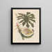 Dissertation sur la génération et les transformations des insectes de Surinam Pl55 - Maria Sibylla Merian — framed artwork on a wall