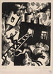 House on Fire Painting - Maria Uhden — artwork view