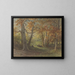 View of the Forest near Oosterbeek - Maria Vos — framed artwork on a wall