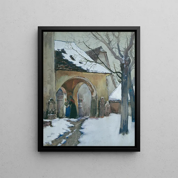 Eisenstadt - Maria Weith — framed artwork on a wall