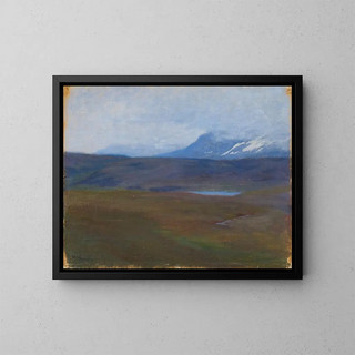Seascape - Maria Wrangel — framed artwork on a wall