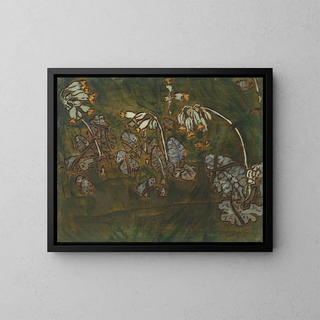Primevère Painting - Maria Yakunchikova — framed artwork on a wall