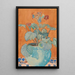 Study of Flowers - Maria Yakunchikova — framed artwork on a wall