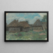 Izbas Painting - Maria Yakunchikova — framed artwork on a wall
