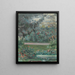 Petit jardin - Maria Yakunchikova — framed artwork on a wall