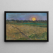 Moonrise Painting - Maria Yakunchikova — framed artwork on a wall