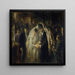 Jewish Wedding Painting - Jozef Israëls — framed artwork on a wall