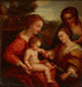 the Mystic Marriage of Saint Catherine with Saint Sebastian - Jan Gauszkiewicz — artwork view