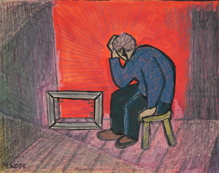 Misfortune to the artist, misfortune and poverty in abundance - Marian Kopf — artwork view