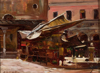 D' of a fair in Venice in Italy - Marian Trzebiński — artwork view