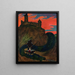 The Fairy Tale of the Princess and the Dragon - Marian Wawrzeniecki — framed artwork on a wall