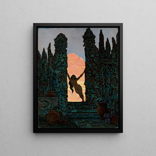 Marian Wawrzeniecki - Holy entrance to the Slavic mystery place.webp