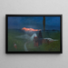 Dark Thoughts Impression - Marian Wawrzeniecki — framed artwork on a wall
