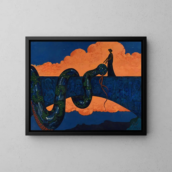 Dompté - Marian Wawrzeniecki — framed artwork on a wall