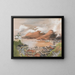 Marée descendante à Juneau - Marianne Appel — framed artwork on a wall